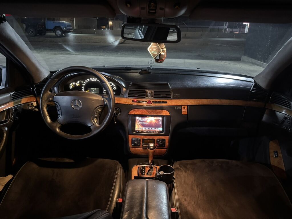 Mercedes-Benz S-class AMG: 2003 г., 5 л, Автомат, Бензин, Седан: фото 8