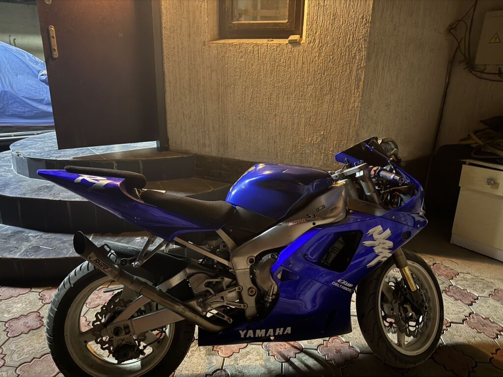 Мотоцикл Yamaha YZF-R1 (спортбайк) По вложениям поставить передний: фото 2