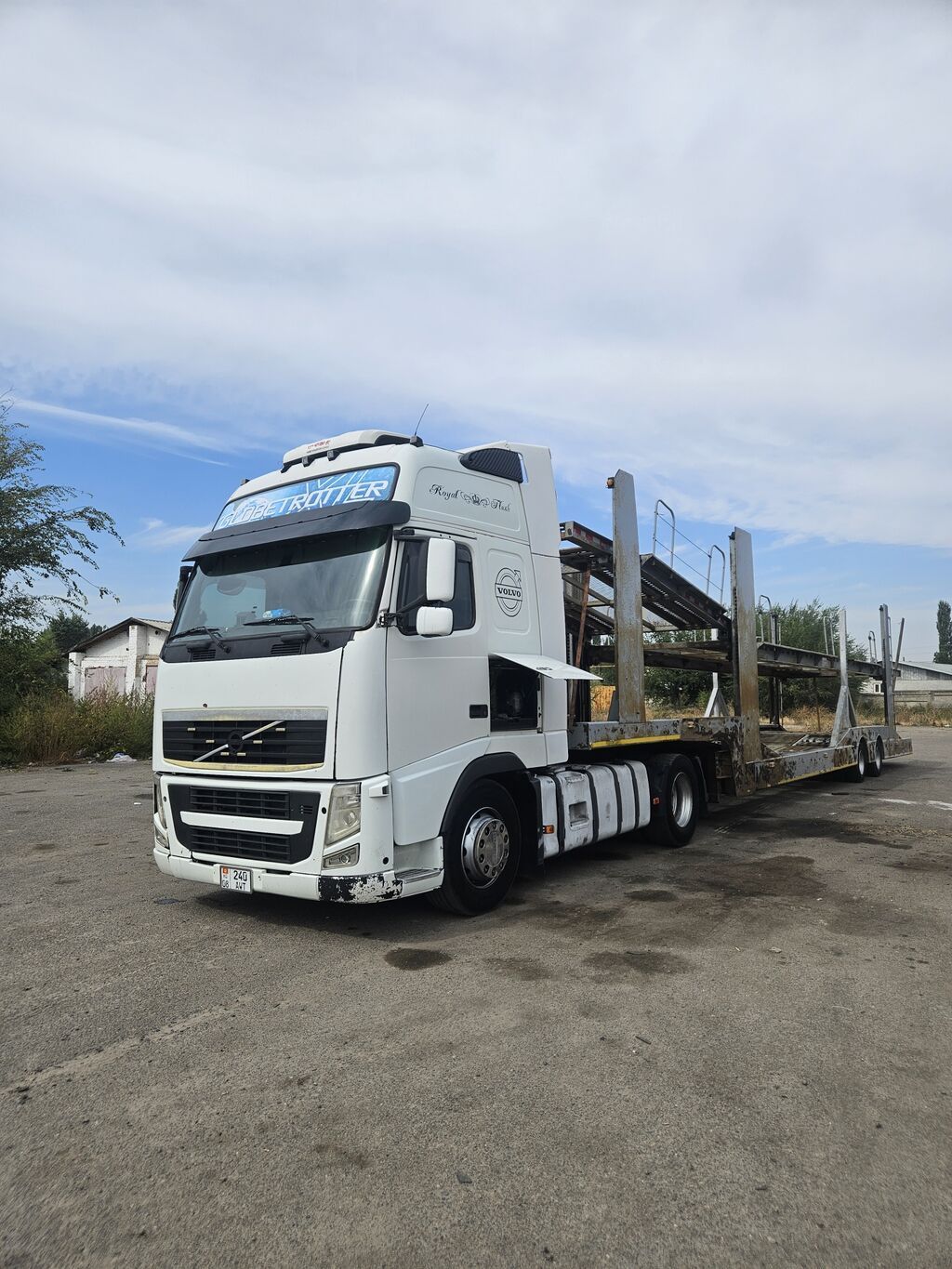 Тягач, Volvo, Сar carrier trailer: фото 5
