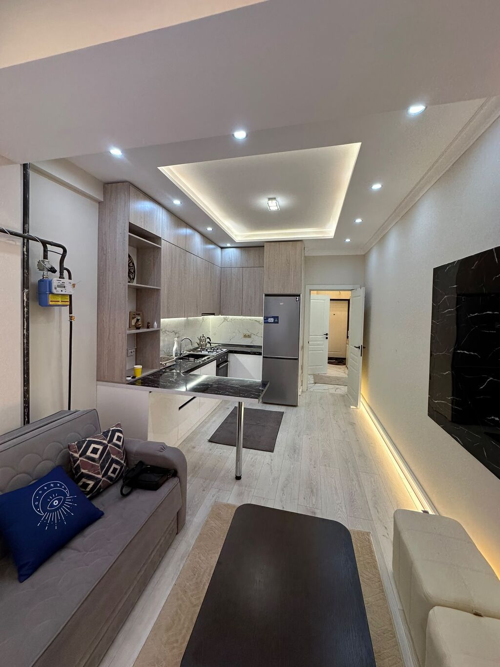 1 комната, 45 м², Нижний Джал (Джал-23) Элитка, 11 этаж, Дизайнерский ремонт: фото 4