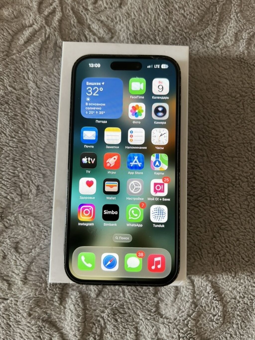 IPhone 14 Pro, 256 ГБ Работает всё Нечего не меняли (кроме батерейки: фото 2