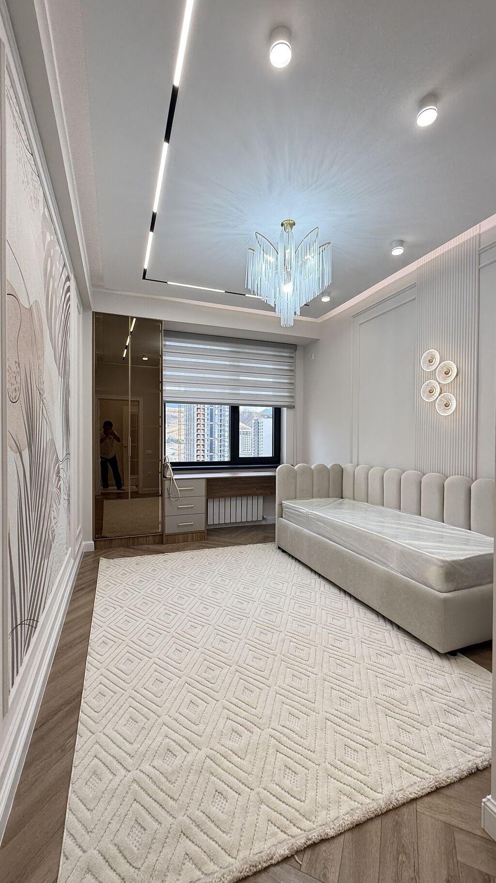 3 комнаты, 96 м², Асанбай мкр Элитка, 10 этаж, Дизайнерский ремонт: фото 6
