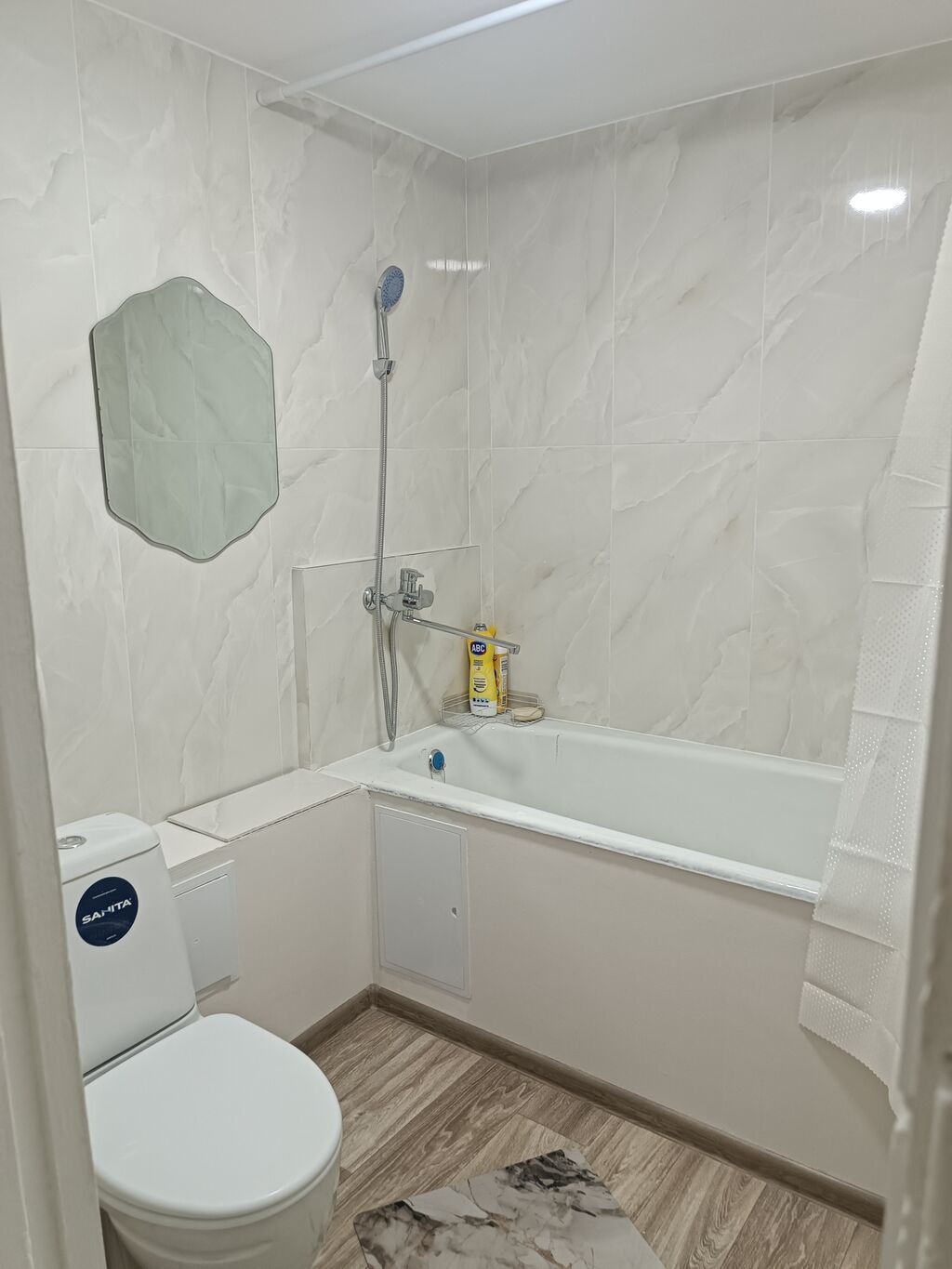 1 комната, 35 м², Асанбай мкр 105 серия, 5 этаж, Свежий ремонт: фото 4