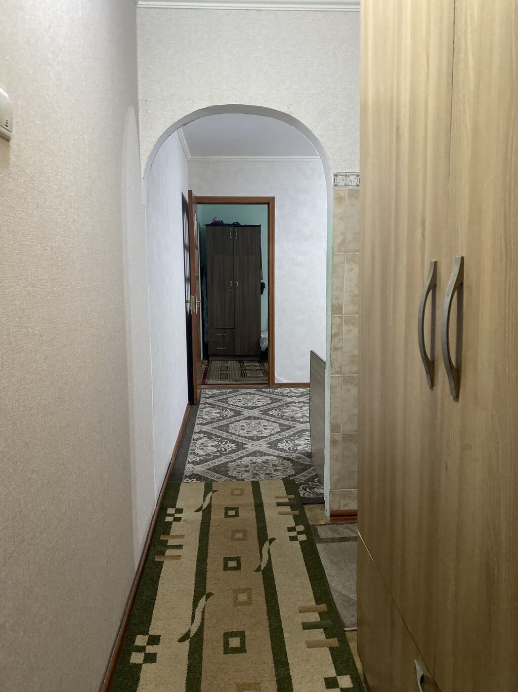 2 комнаты, 44 м², Кок-Жар мкр 104 серия, 4 этаж, Старый ремонт: фото 4