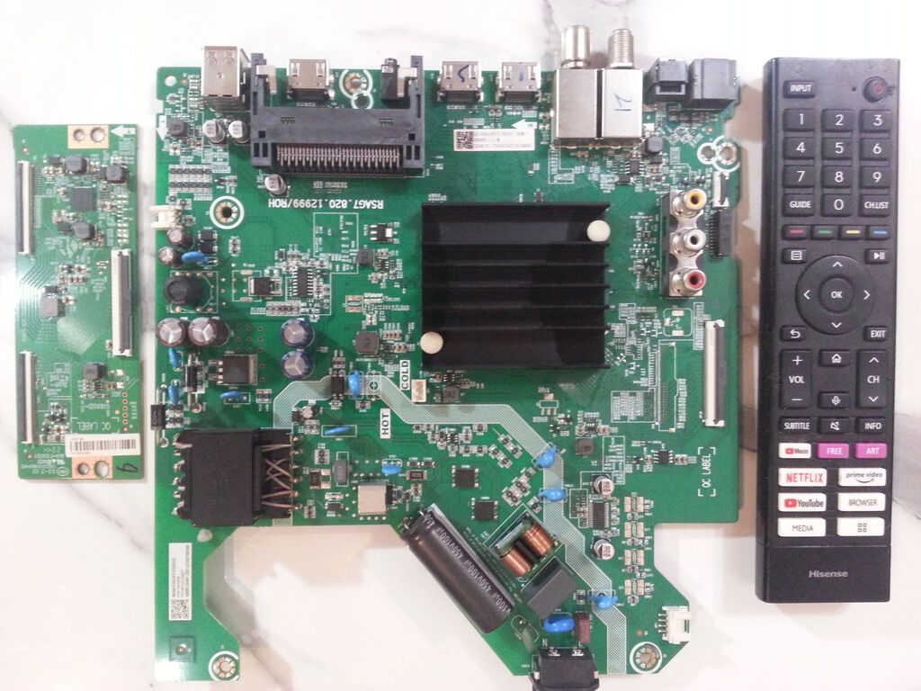 Запчасти на LED телевизоры TCL 75C655, TCL 43P635 (Main Board — фото 3