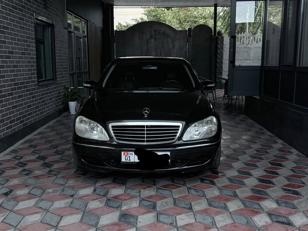 Mercedes-Benz S-Class: 2004 г., 3.7 л, Автомат, Бензин, Седан: фото 2
