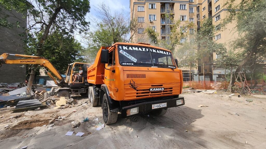 Заказать Камаз, Вывоз строй мусора: фото 5