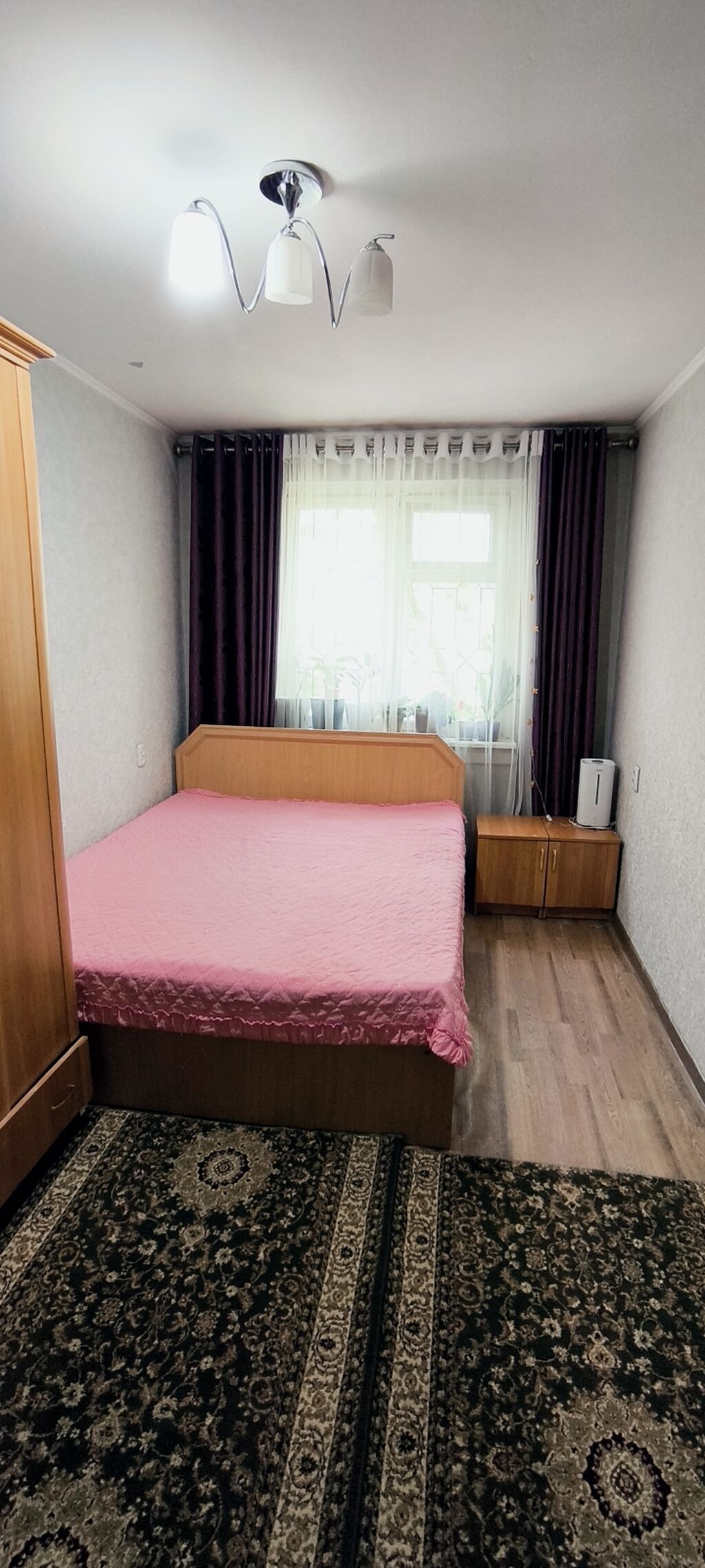 3 комнаты, 58 м², 8 мкр 104 серия, 4 этаж, Косметический ремонт: фото 2
