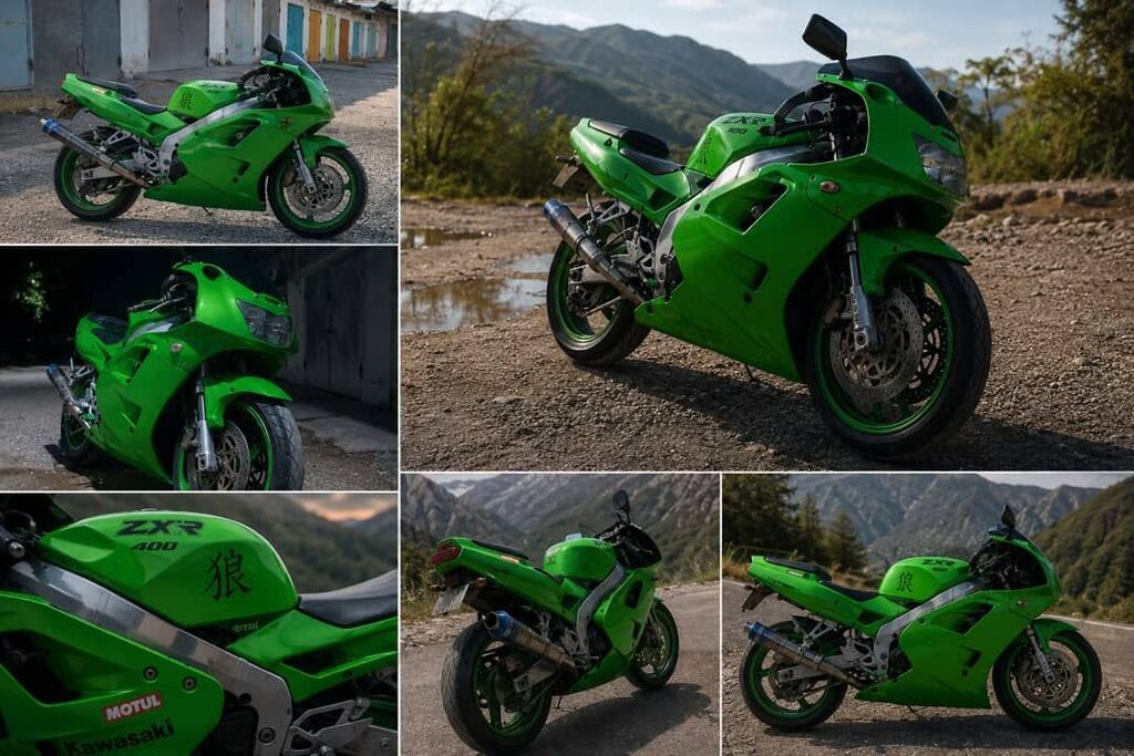 Можно обмен на машину Kawasaki ZXR 400 — настоящий спортбайк с ярким: фото 6