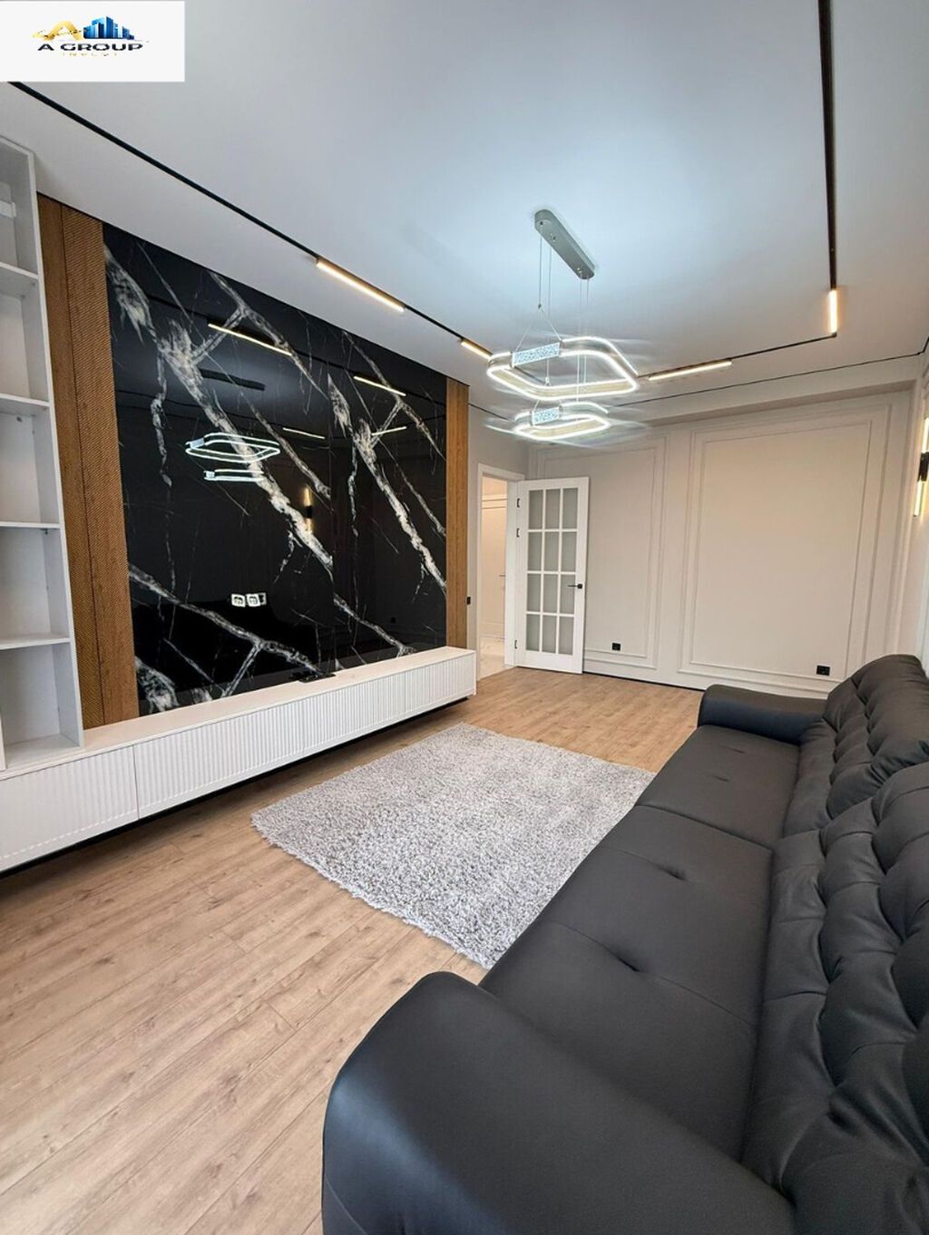 2 комнаты, 78 м², Асанбай мкр Элитка, 13 этаж, Дизайнерский ремонт: фото 8