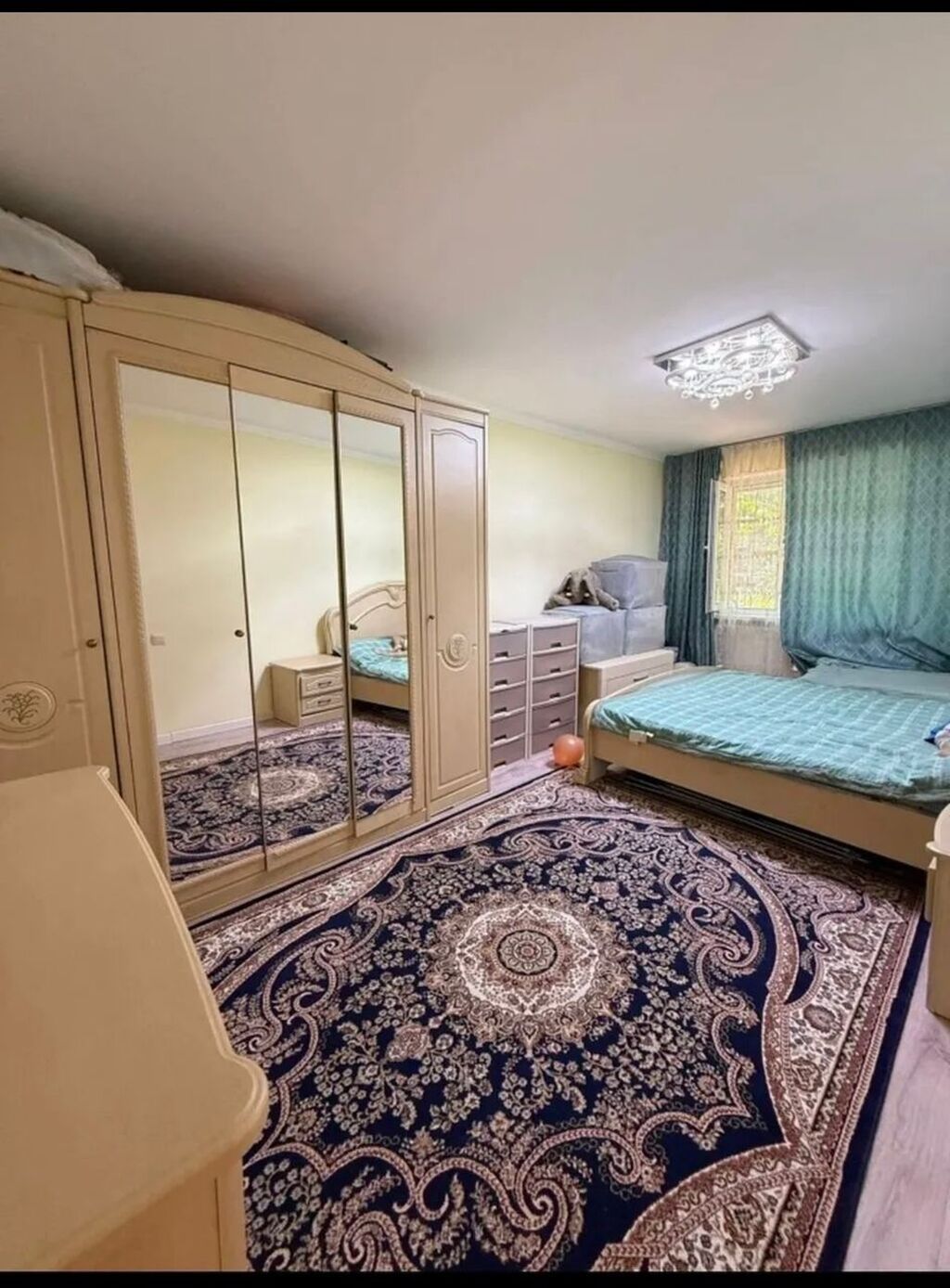 2 комнаты, 43 м², Кок-Жар мкр 104 серия, 1 этаж, Евроремонт: фото 4