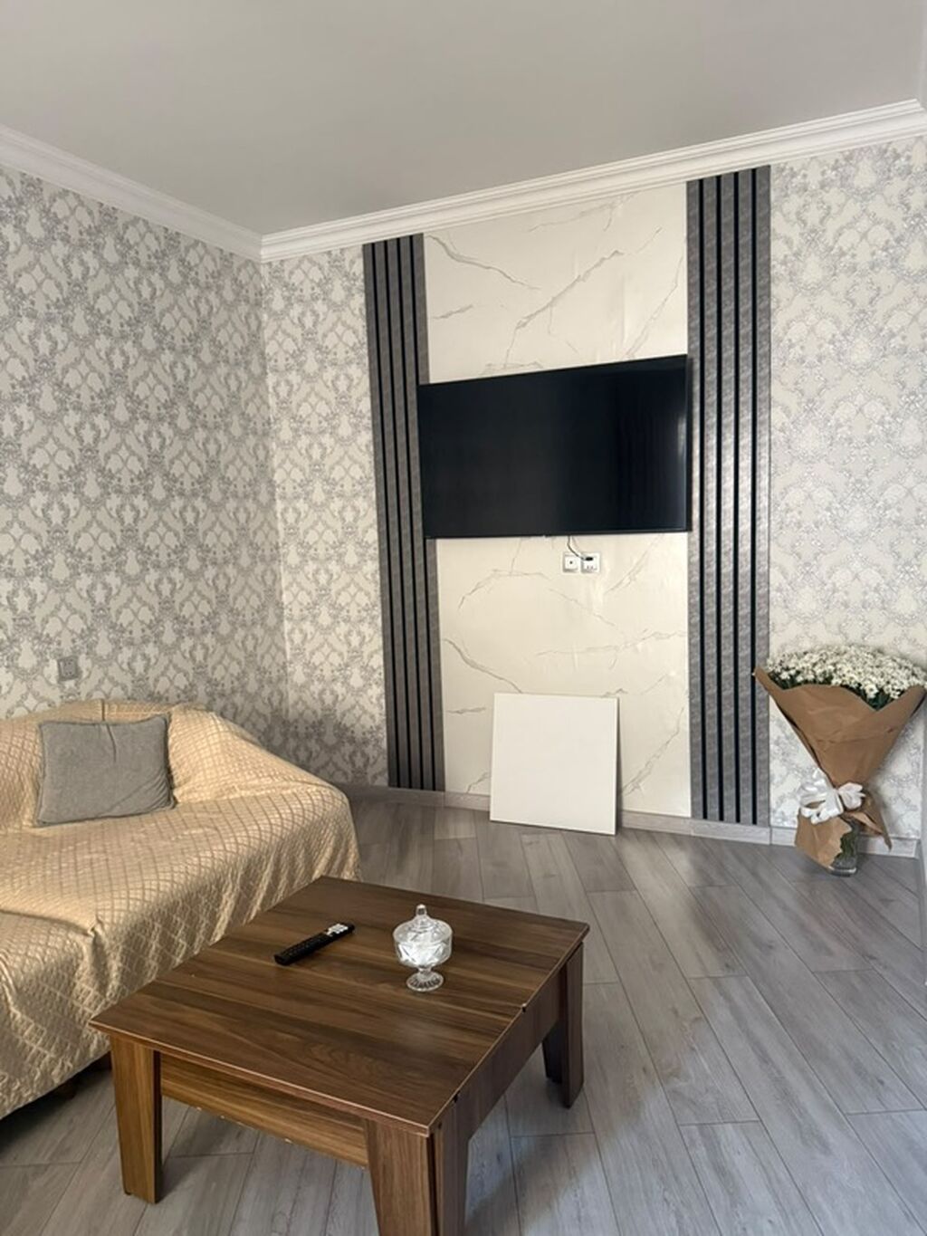 4 otaqlı, 94 kv. m, Yeni təmirli