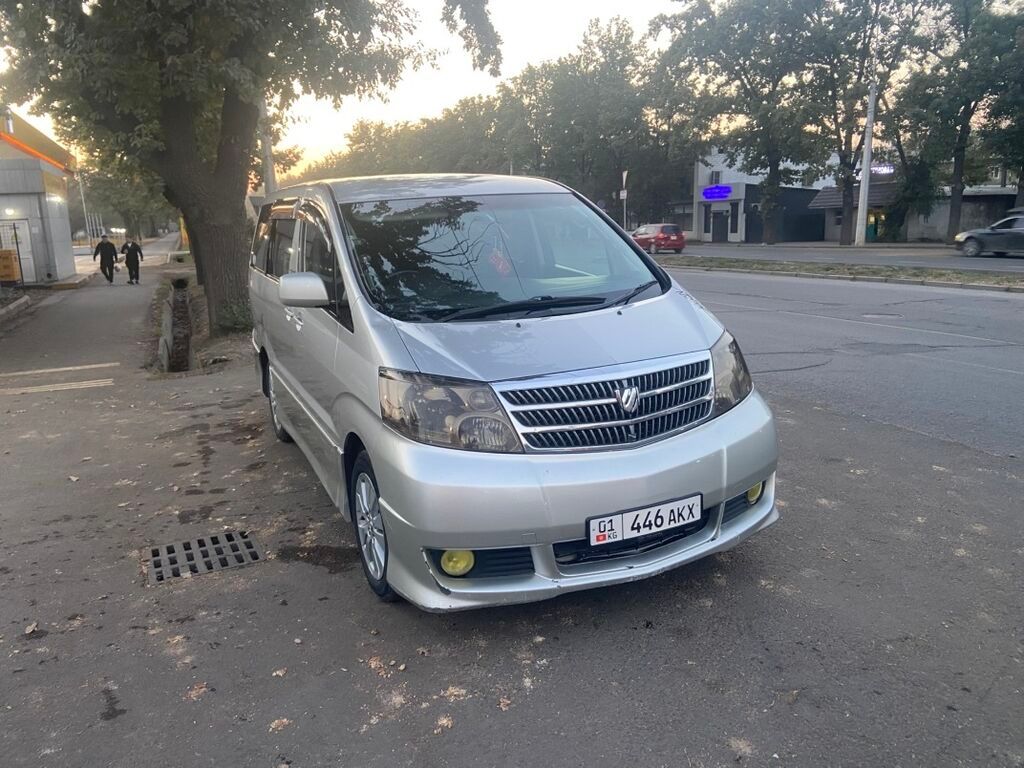 Toyota Alphard: 2004 г., 2.4 л, Автомат, Газ, Минивэн — фото 5