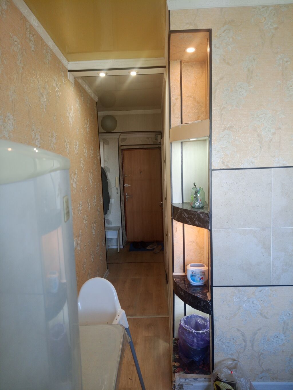 1 комната, 35 м², Золотой квадрат 106 серия, 9 этаж, Косметический ремонт: фото 3
