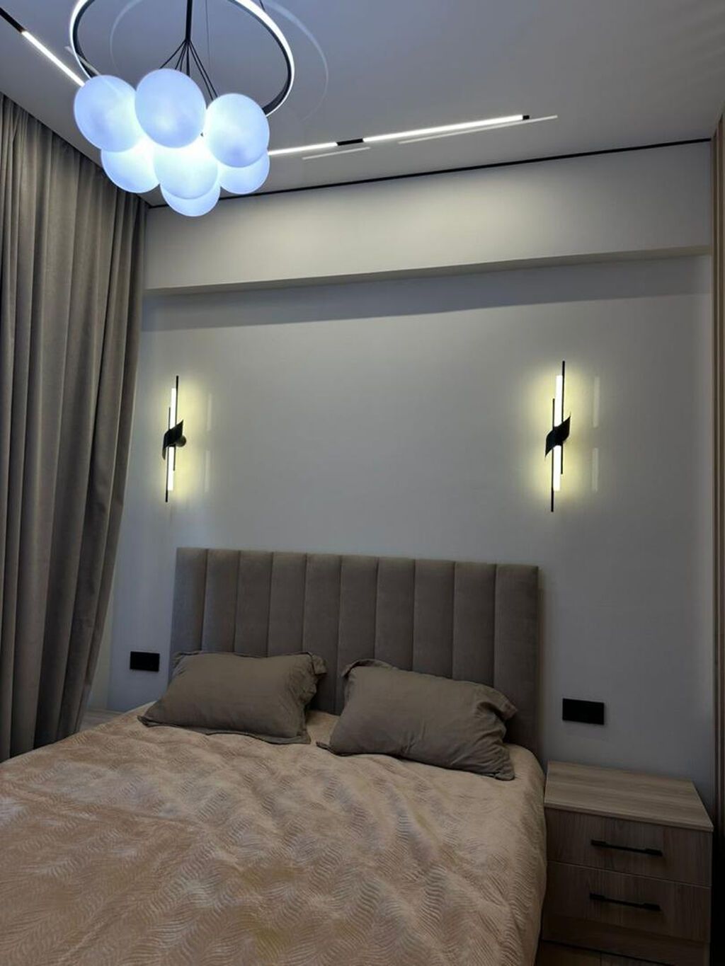 1 комната, 48 м², Пишпек Элитка, 8 этаж, Евроремонт: фото 5