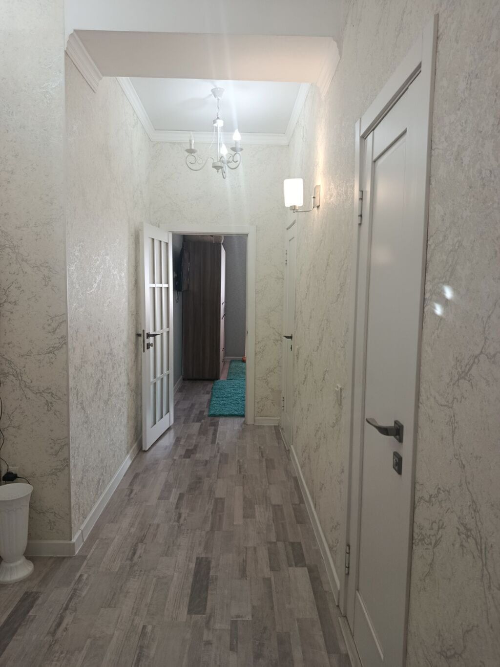 2 комнаты, 68 м², Аламедин-1 мкр Элитка, 6 этаж, Евроремонт: фото 2
