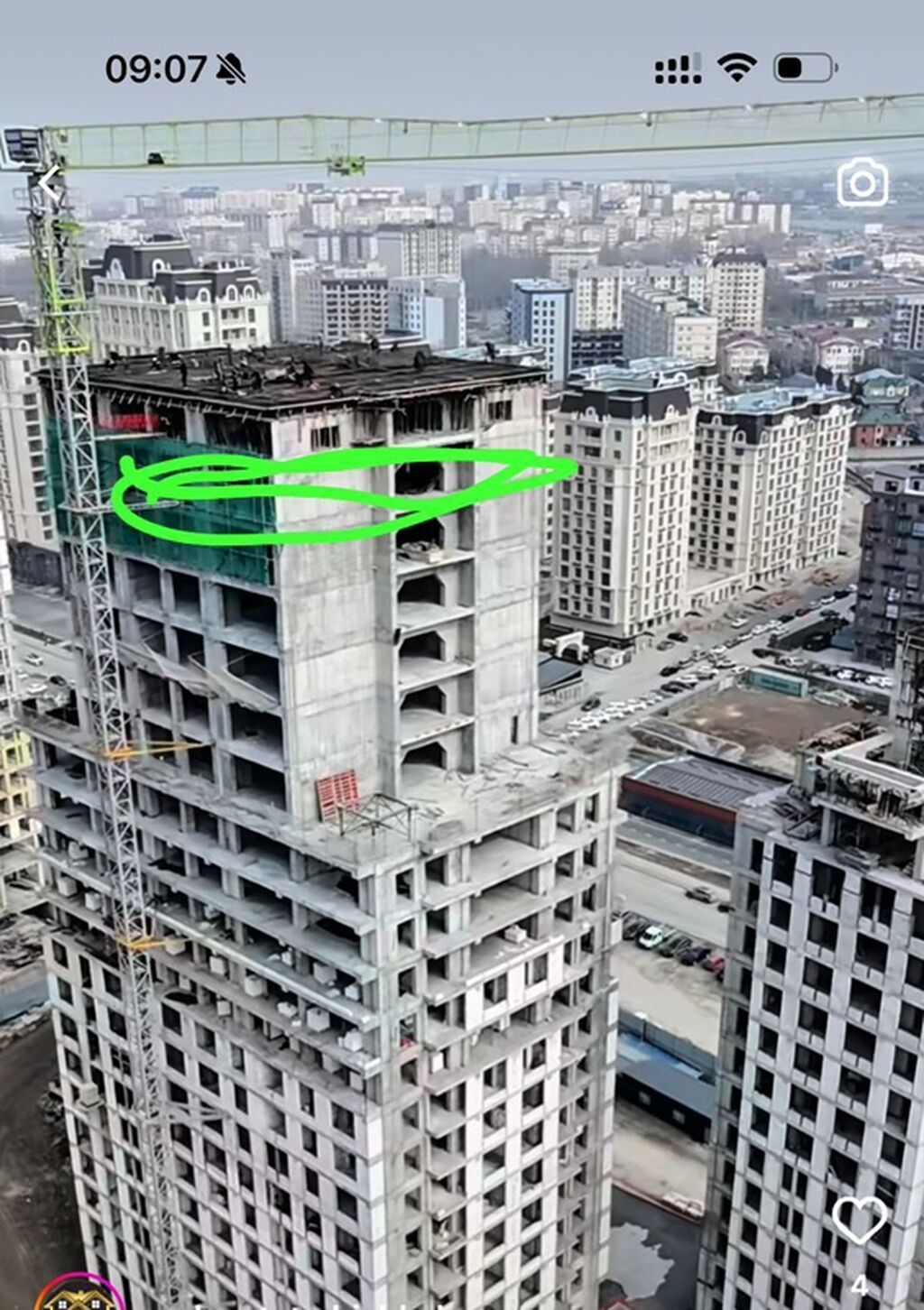 6 комнат, 187 м², Асанбай мкр Элитка, 19 этаж, ПСО (под самоотделку): фото 3