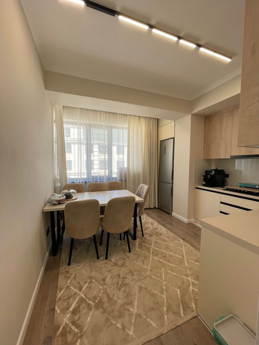 3 комнаты, 90 м², Кок-Жар мкр Элитка, 11 этаж, Дизайнерский ремонт: фото 5