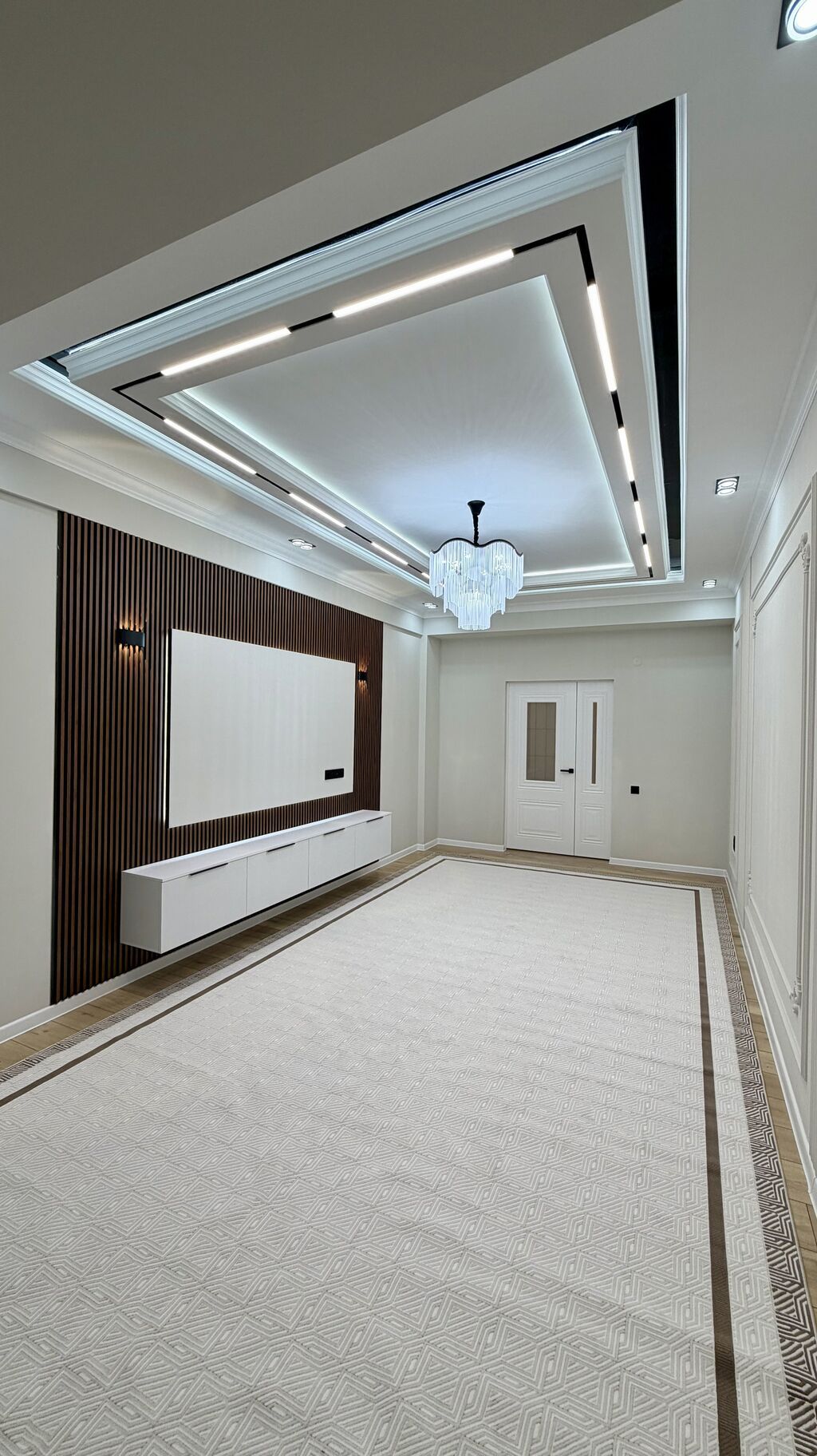 2 комнаты, 91 м², Калинина мкр., Элитка, 4 этаж, Дизайнерский ремонт: фото 3
