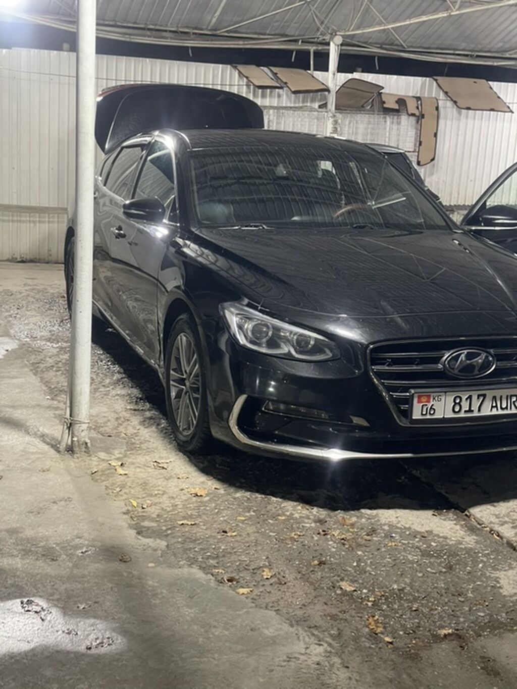 Hyundai Grandeur 2018 г., черный, седан: фото 2