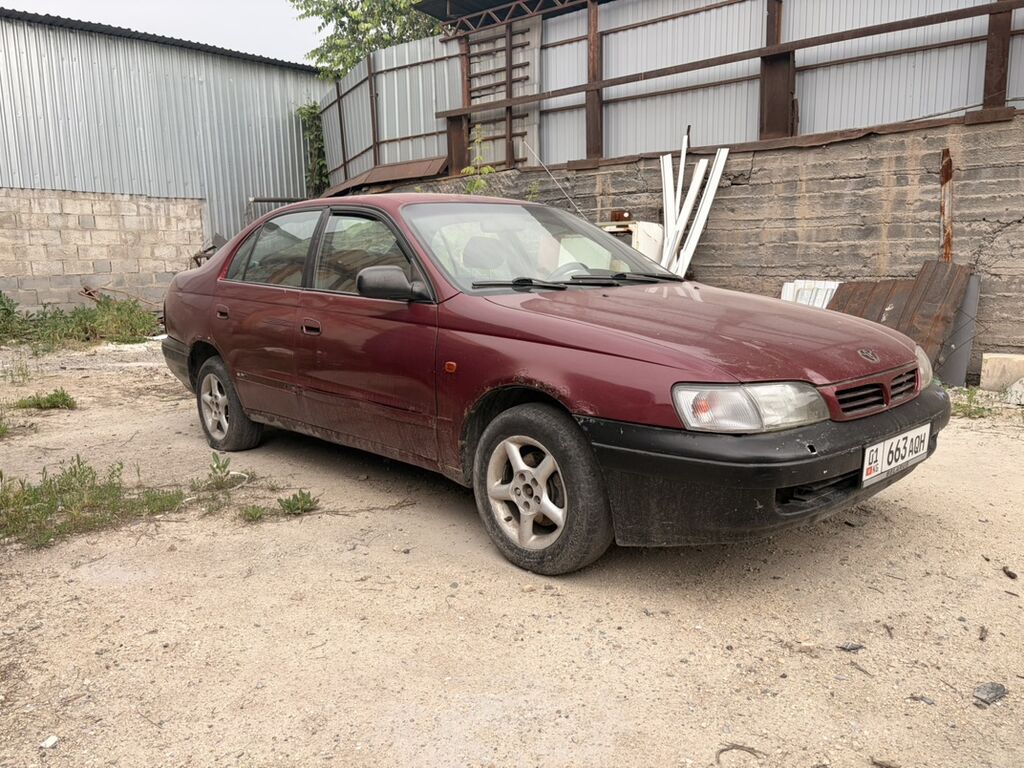 Toyota Carina E: 1994 г., Бензин, Седан: фото 2