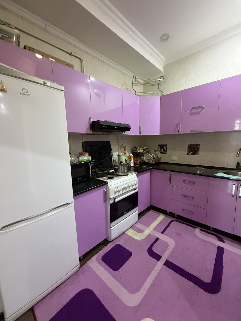 2 комнаты, 62 м², Верхний Джал Элитка, 8 этаж, Старый ремонт: фото 4