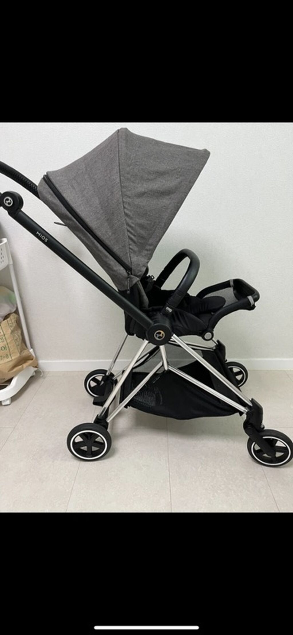 Коляска Cybex Mios Platinum, серый меланж: фото 2