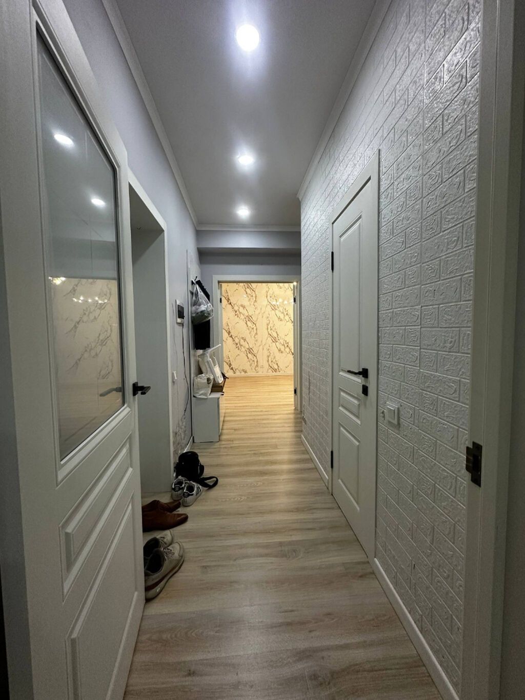 2 комнаты, 56 м², Кок-Жар ж/м Элитка, 11 этаж, Евроремонт: фото 5