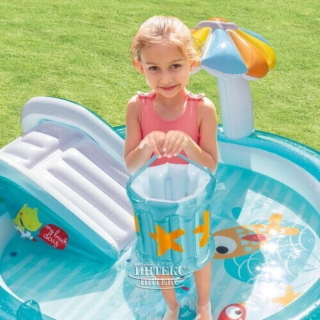 Надувной игровой центр INTEX 57135 "Динолэнд" - отличный подарок для — фото 6