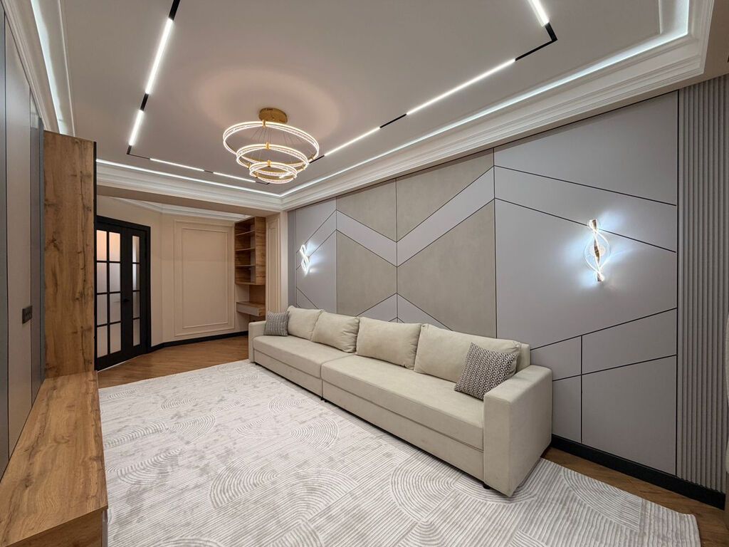 3 комнаты, 116 м², Асанбай мкр Элитка, 13 этаж, Дизайнерский ремонт: фото 4