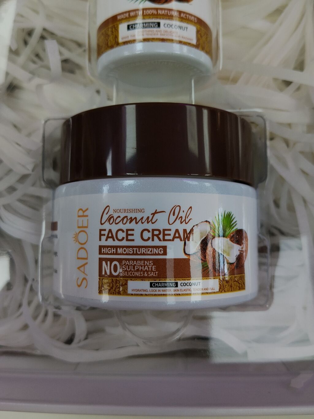 Набор для ухода за лицом SADOER Coconut Oil (кокосовая серия) В: фото 6