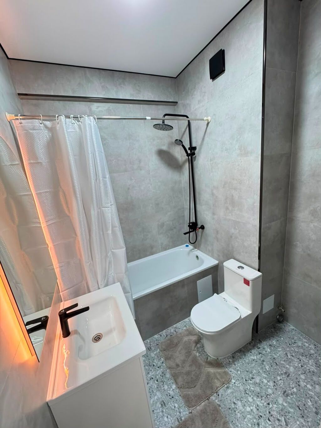 1 комната, 40 м², Джал мкр (в т.ч. Верхний, Нижний, Средний) Элитка, 3 этаж, Евроремонт: фото 2