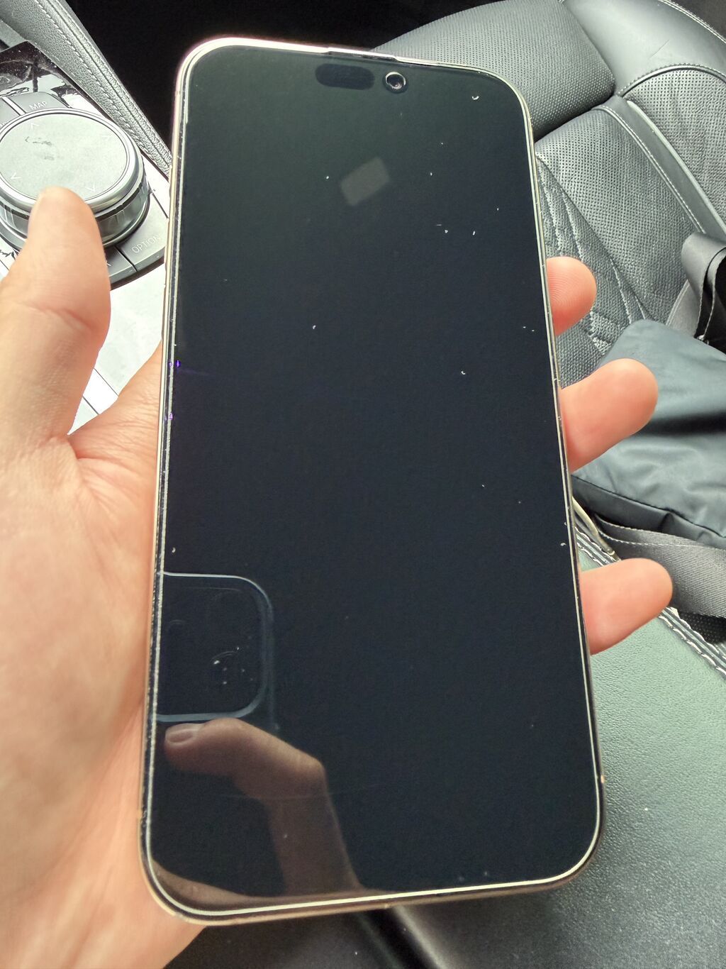 IPhone 16 Pro Max, Б/у, 512 ГБ, Desert Titanium, Защитное стекло, 92 % — фото 4