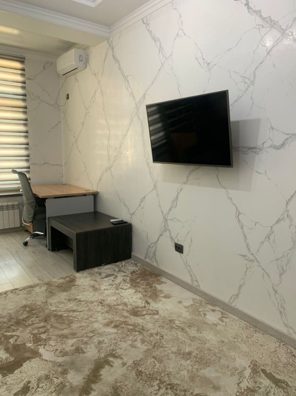 1 комната, 45 м², Асанбай мкр Элитка, 8 этаж, Евроремонт: фото 4