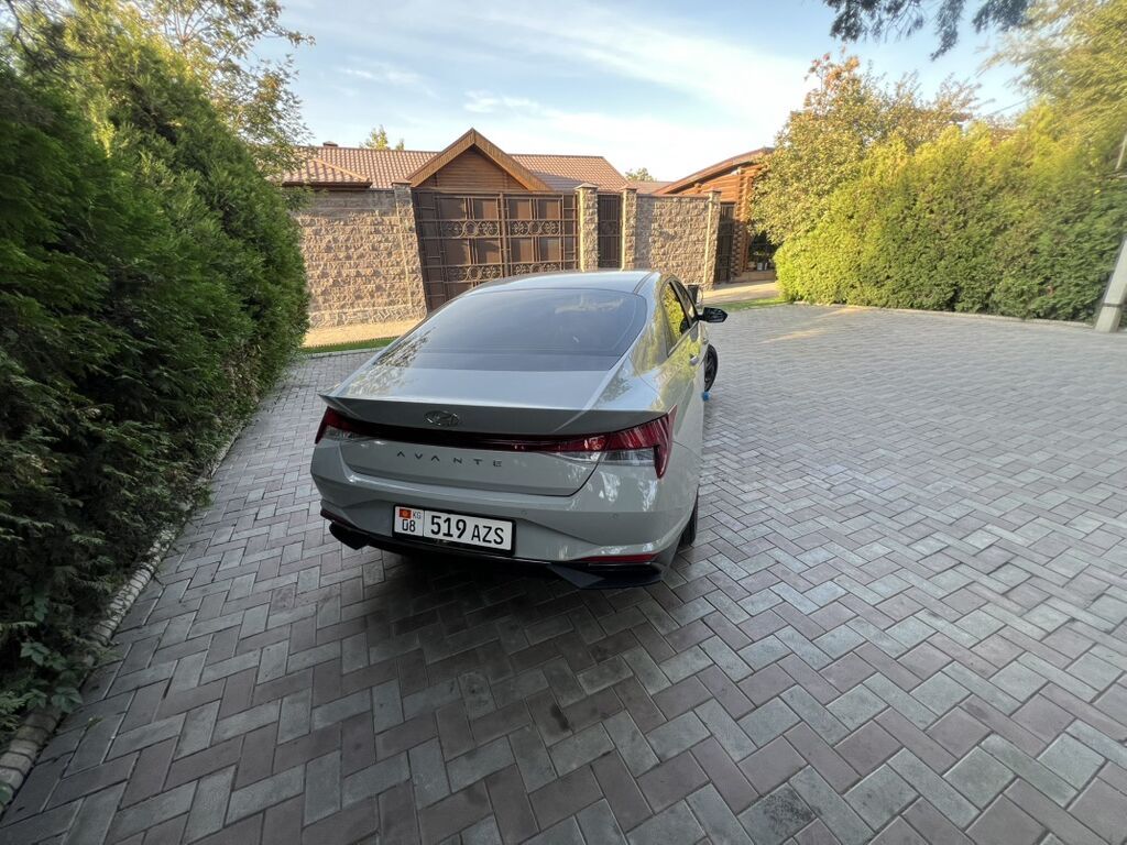Hyundai Avante: 2022 г., 1.6 л, Вариатор, Гибрид, Седан: фото 5