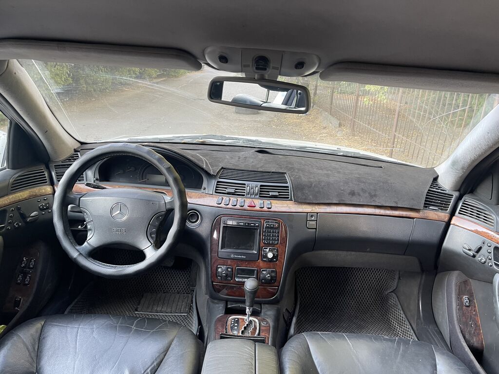 Mercedes-Benz S-Class: 2000 г., 3.2 л, Автомат, Бензин, Седан: фото 6