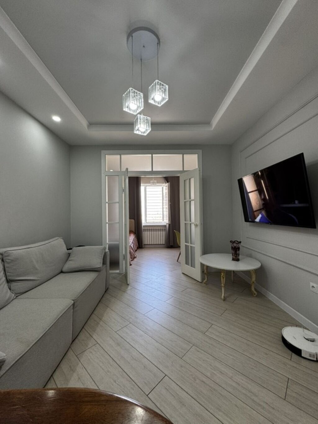 2 комнаты, 58 м², Ала-Арча ТРЦ 108 серия, 6 этаж, Евроремонт: фото 4