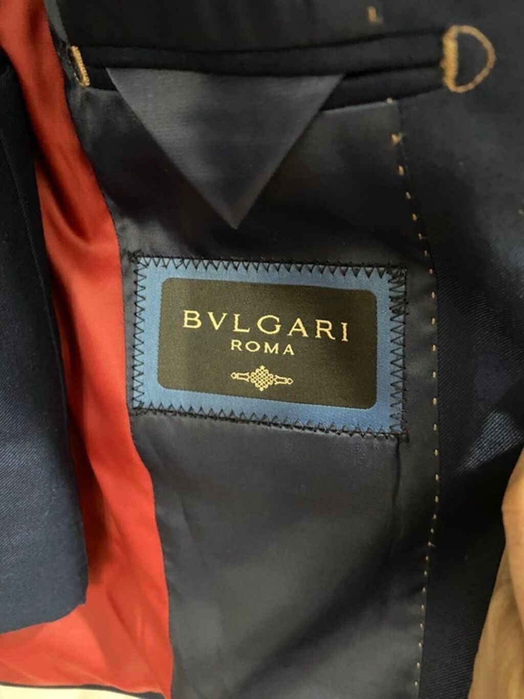 Детский костюм-тройка BVLGARI ROMA - Цвет: темно-синий (navy) -: фото 3