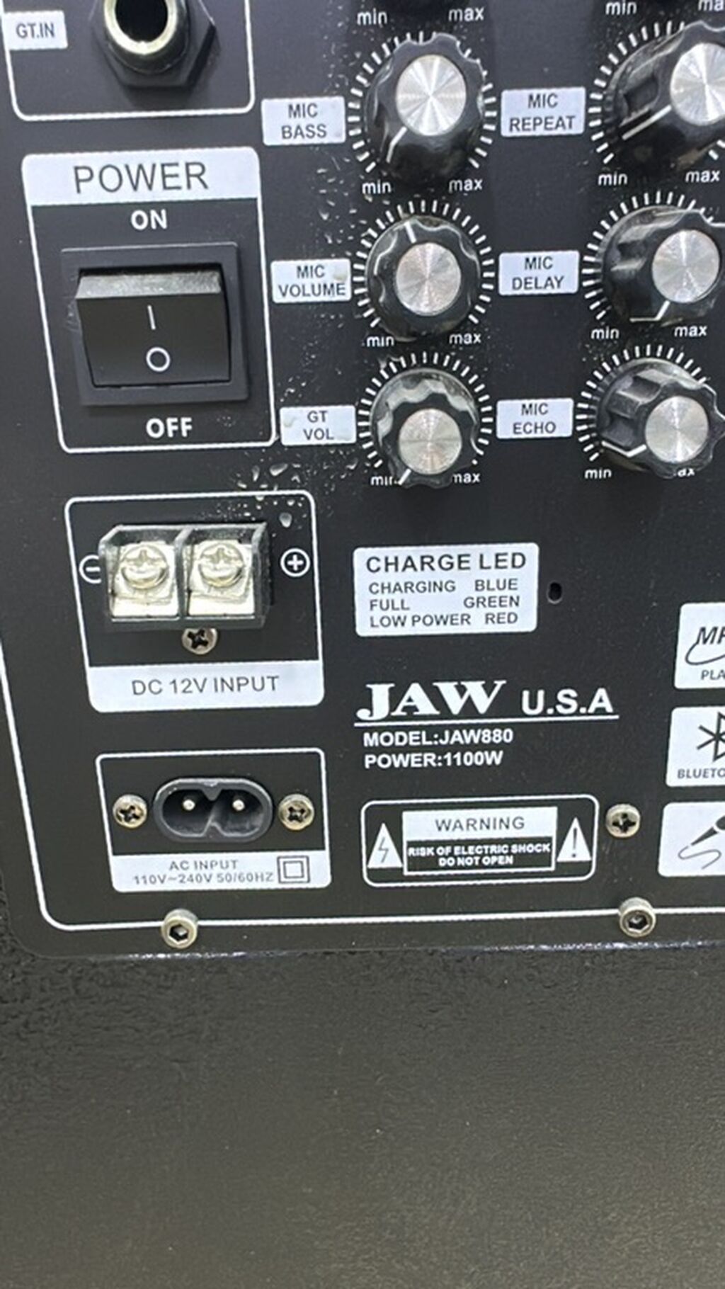 Портативные акустические системы JAW с беспроводными микрофонами -: фото 4