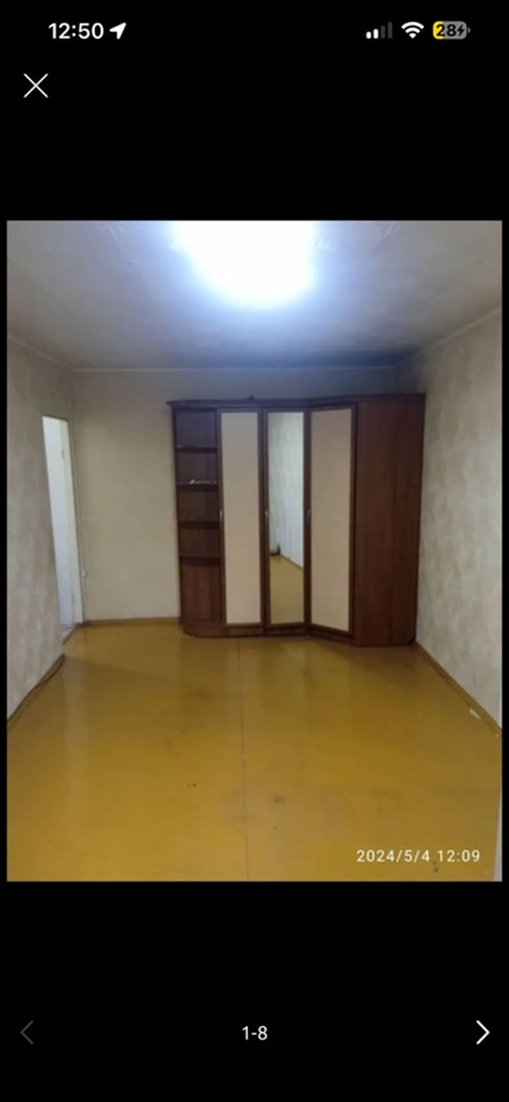 1 комната, 36 м², 8 мкр 104 серия, 4 этаж, Косметический ремонт: фото 6