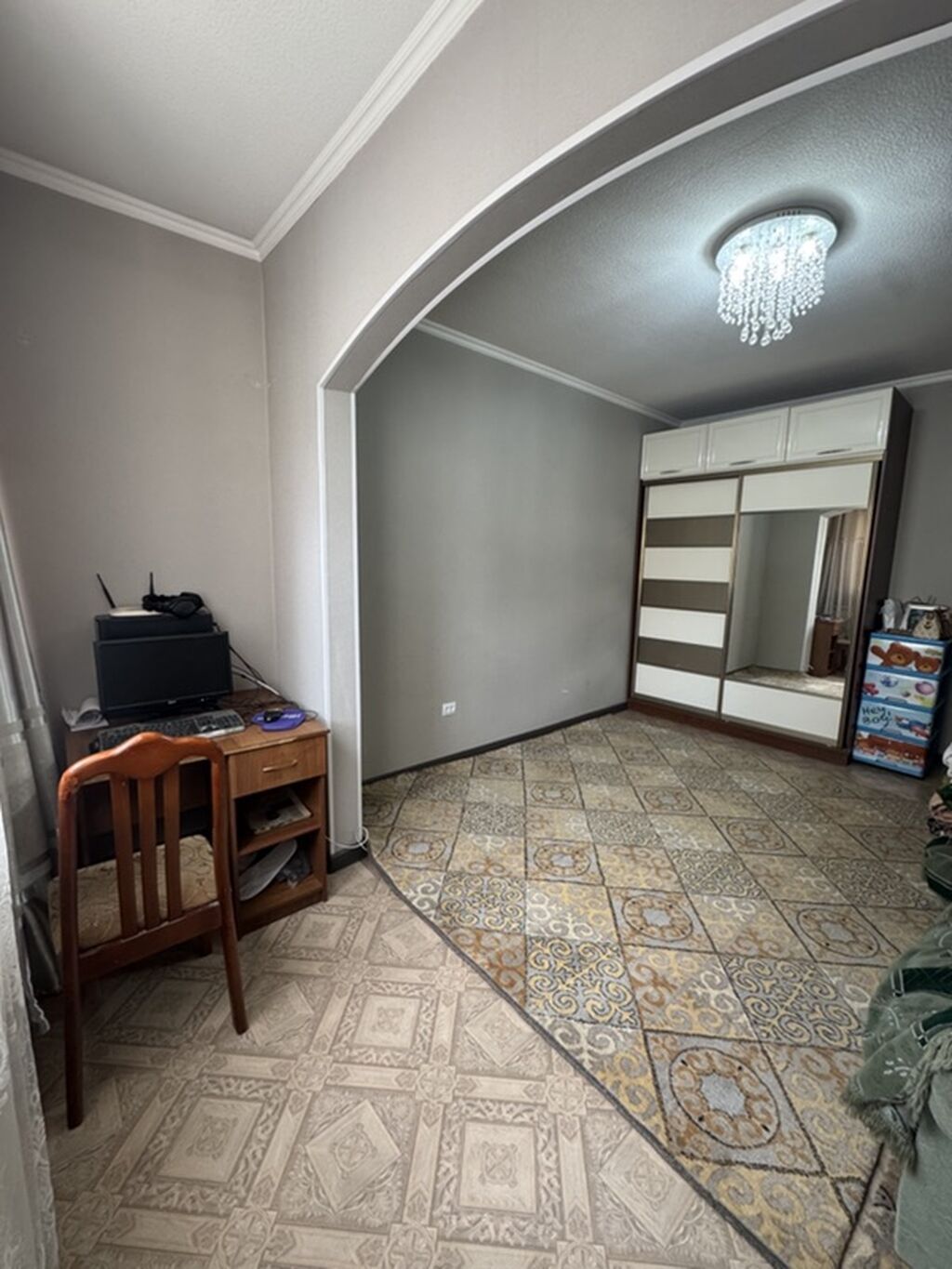 3 комнаты, 103 м², Улан мкр 106 серия улучшенная, 6 этаж, Евроремонт: фото 4