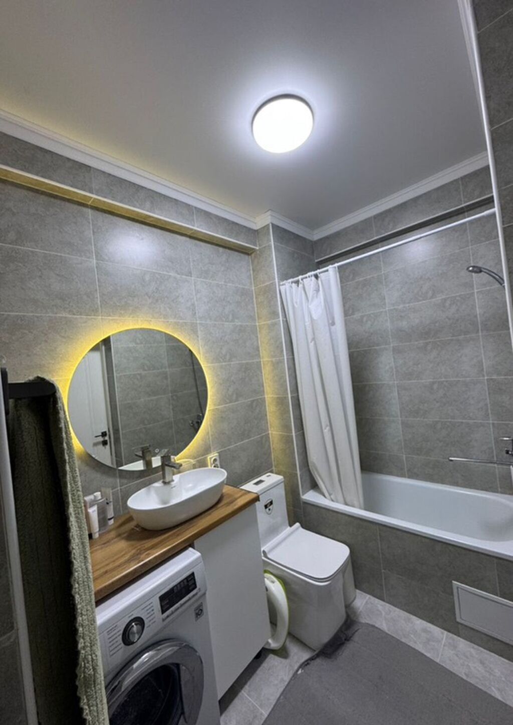 1 комната, 45 м², Джал мкр (в т.ч. Верхний, Нижний, Средний) Элитка, 7 этаж, Евроремонт: фото 4