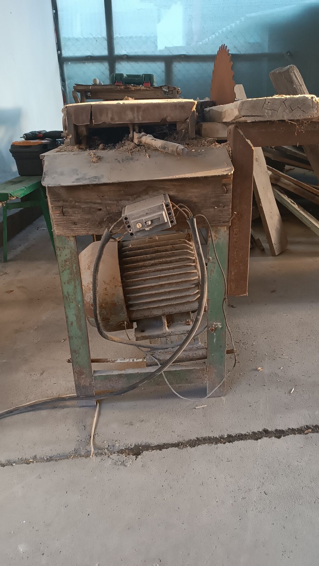 Продаю циркулярку 3х фазка. Советский двигатель | 12000 KGS | Другие ...