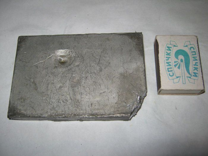 Solder ingot