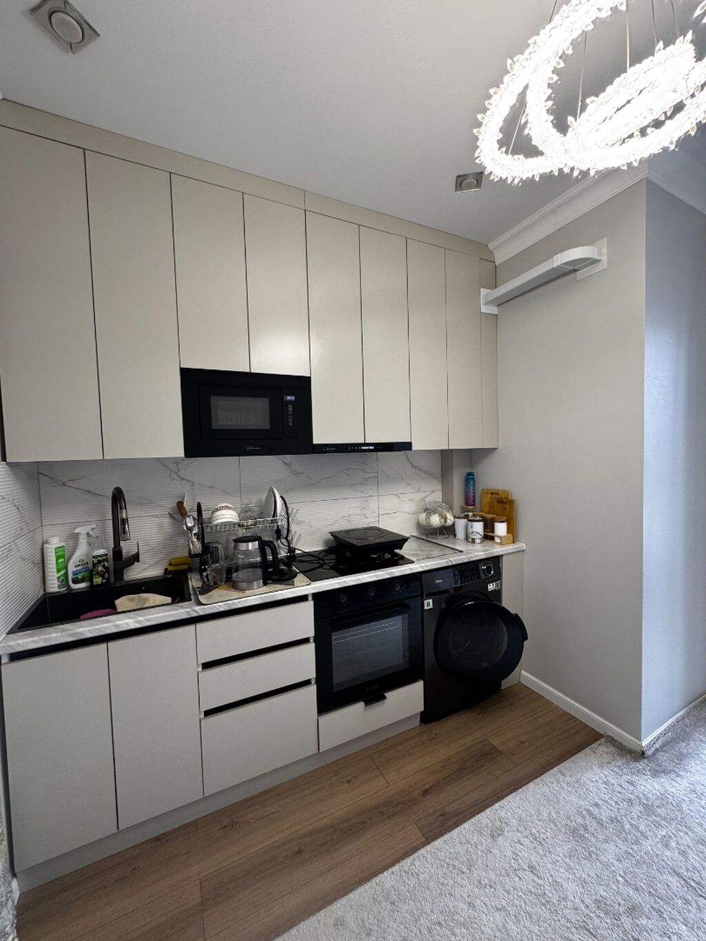 1 комната, 49 м², Кок-Жар ж/м Элитка, 10 этаж, Евроремонт: фото 6