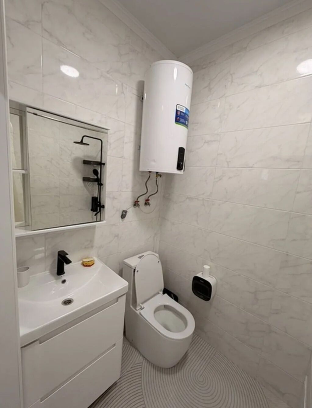 2 комнаты, 63 м², Джал мкр (в т.ч. Верхний, Нижний, Средний) Элитка, 5 этаж, Евроремонт: фото 6