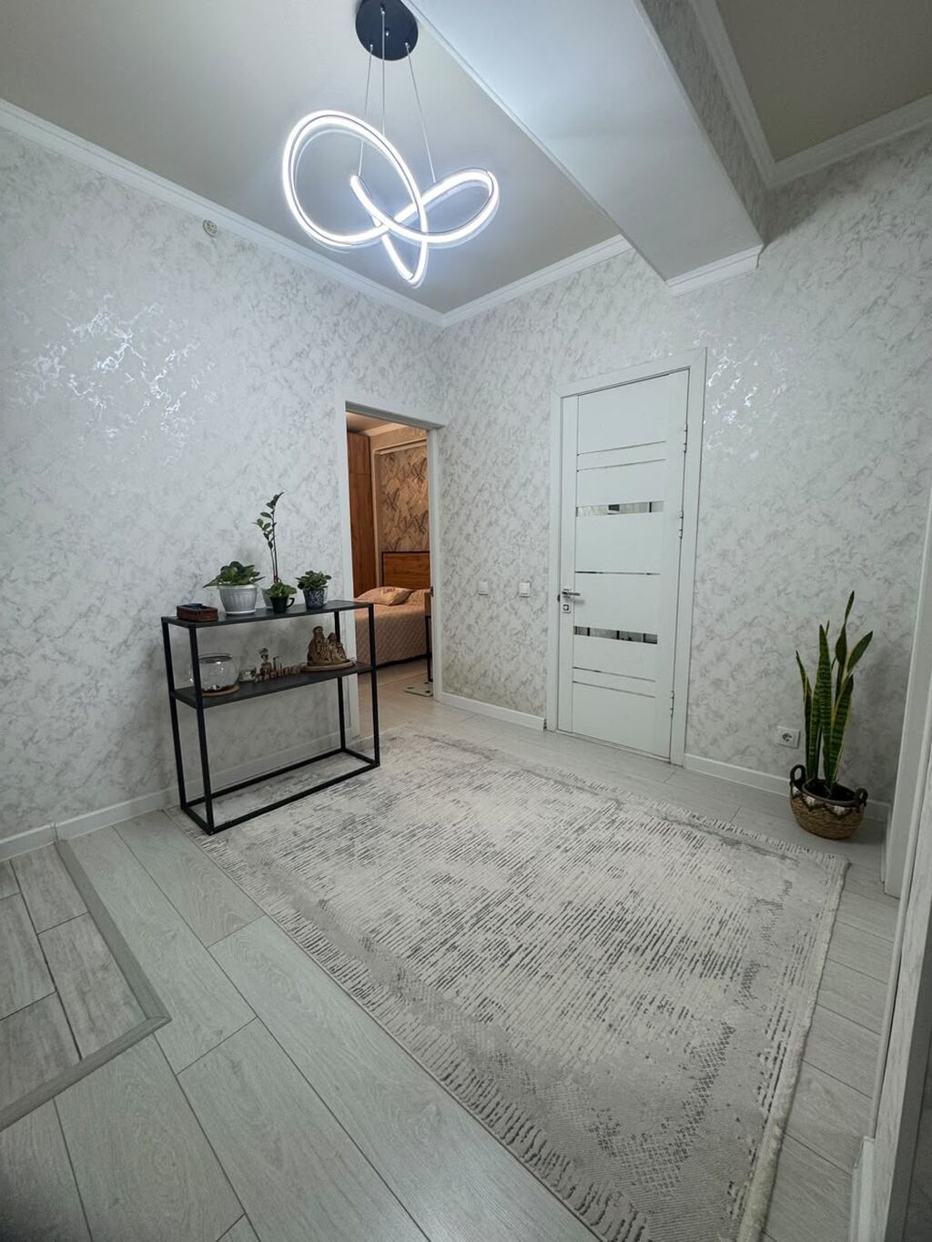 2 комнаты, 58 м², Тунгуч мкр Элитка, 7 этаж, Евроремонт: фото 8