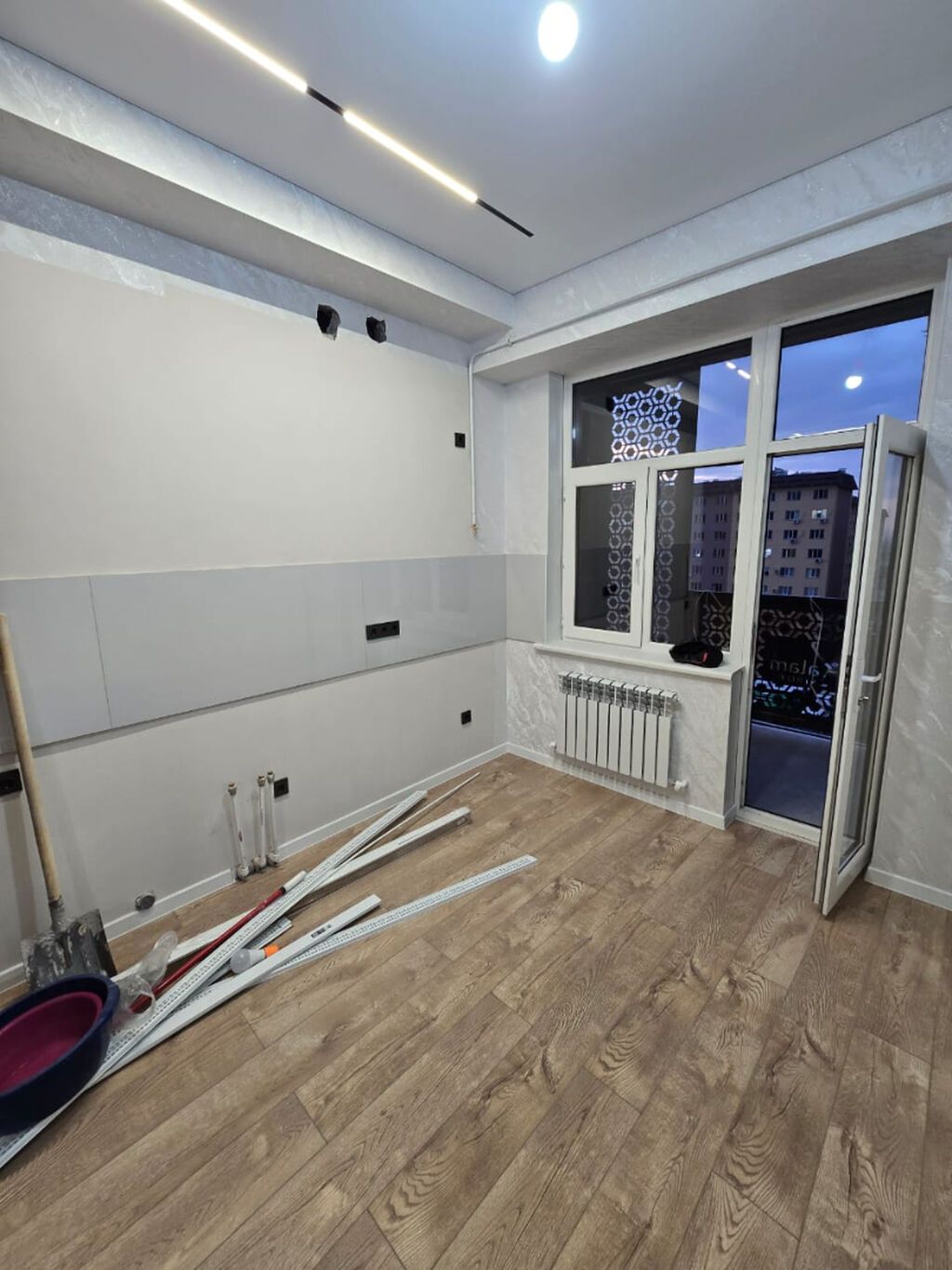 2 комнаты, 58 м², ул. Алматинка / Чуй Элитка, 5 этаж, Дизайнерский ремонт: фото 4