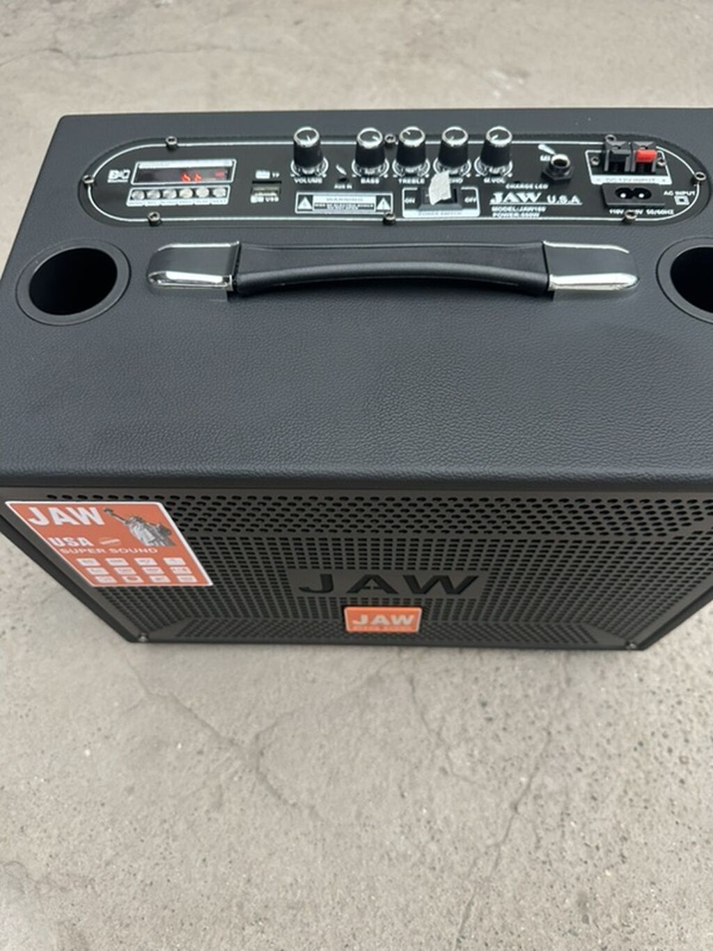 Портативная акустическая система JAW USA Super Sound - Модель: JAW: фото 3