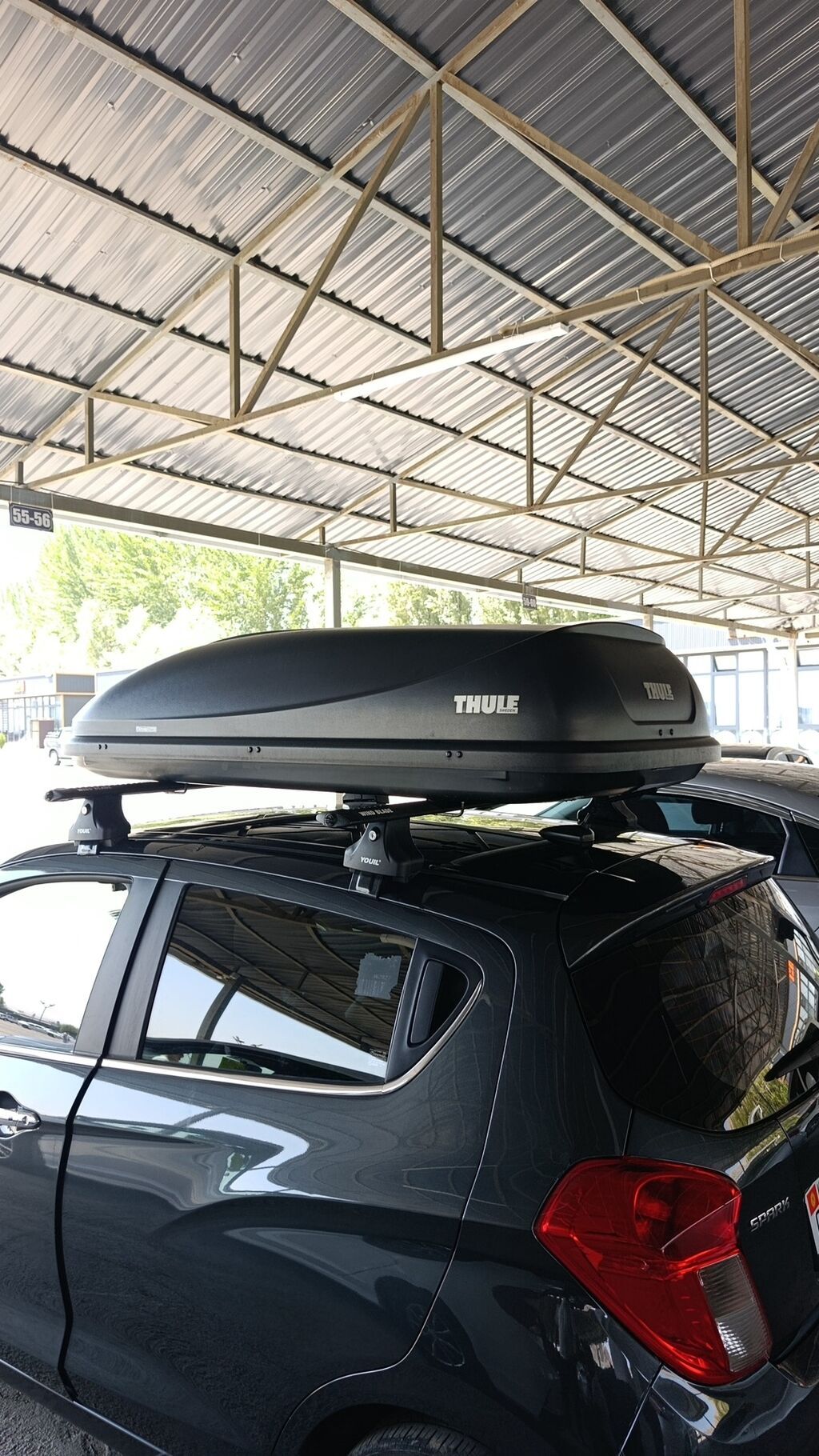 Аэробокс на крышу автомобиля Thule Ocean 200 крейский свежий келди: фото 1